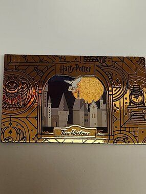 Tim Hortons x Harry Potter Gift Card and Card Holder BNWT